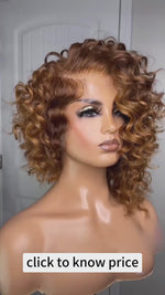 BAISI Perfect Layered Cut Honey Blonde Wavy Wig