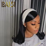 BAISI Flat Iron Hair Style Lace Wig