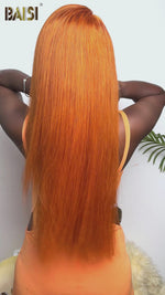 BAISI Colorful Lace Wig Straight