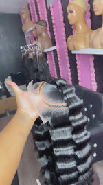 BAISI Cute Loose Wave Lace Wig