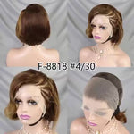 BAISI Color Short Wig With Braid