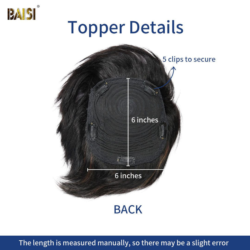 BAISI Perfect Straight Partial Topper Unit( NOT A WIG) – BAISI HAIR