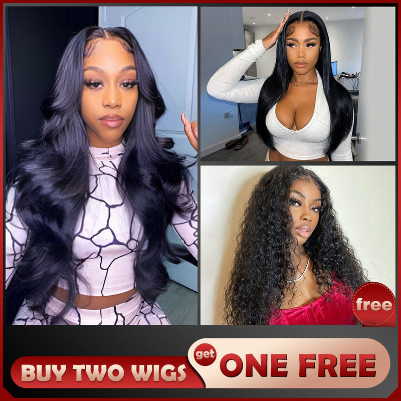 Wholesale Baisi 1 22 inch Lace Wig+1 24 inch Lace Wig+1 Free 20 inch Lace Wig=$429