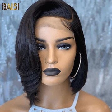 Wholesale Baisi 1 Straight BoB Wig+1 Mullet Wig+1 Free Mahcine wig=$189