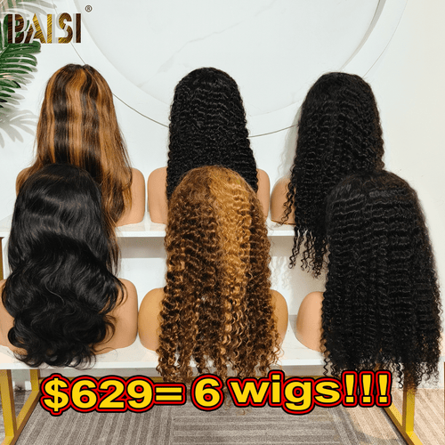 Wholesale Baisi 6 Lace Wigs Deal No.8
