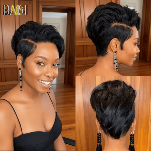 Wholesale price for 3 wigs Wholesale price for 3 wigs Baisi $129 Wholesale Price Full Lace Pixie Cut Wig