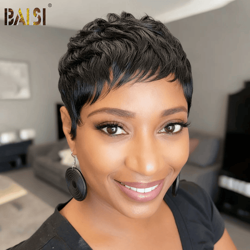 Wholesale price for 3 wigs Wholesale price for 3 wigs Baisi $39 Wholesale Price Super Short Cut Straight Wig