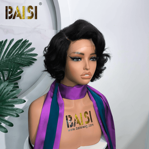 Wholesale price for 3 wigs Wholesale price for 3 wigs Baisi $79 Wholesale Price Natural Black Side Part BoB Wig
