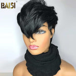 Wholesale Wholesale Deal Baisi 1 Highlight Pixie Wig+1 Mullet Wig+1 Free Wig = $199