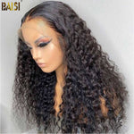 amazon 8A Brazilian Virgin Hair BAISI 10A 13X4 Frontal Human Hair Wig ( US Warehouse )