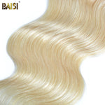 BAISI Blonde #613 Body Wave Lace Closure 4x4 ( US Warehouse ) - BAISI HAIR