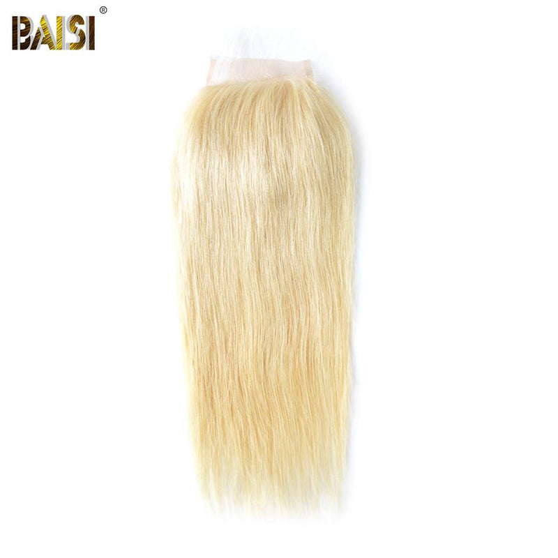 BAISI Blonde #613 Straight Lace Closure 4x4 ( US Warehouse ) - BAISI HAIR