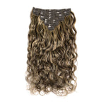 BAISI Wavy Clip Ins Hair Extensions F4/27# Color ( US Warehouse ) - BAISI HAIR