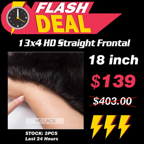 Baisi_Clearance_Sale Lace Frontal BAISI Hd Lace Frontal 13x4 18 inch Thin Invisible Lace