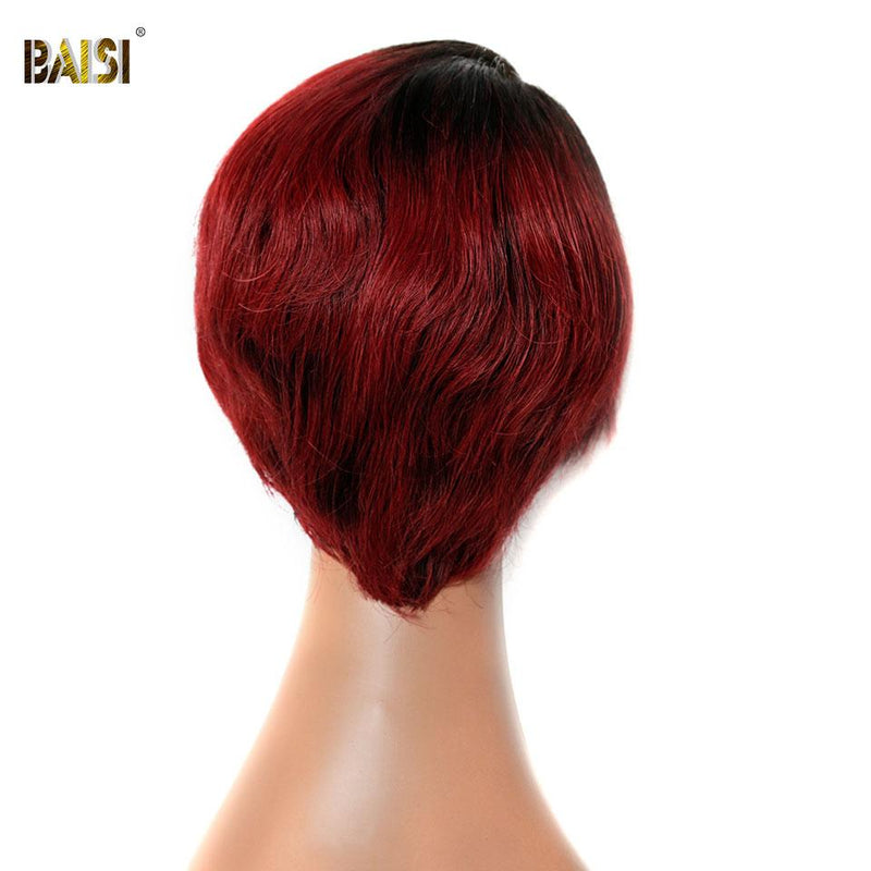 BAISI Pixie Cut Wig 100% Human Hair Lace Wig BAISI HAIR 