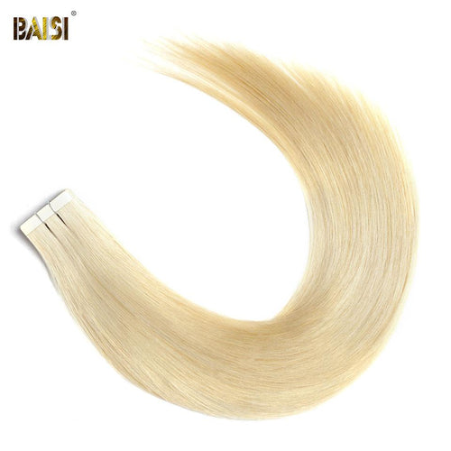 BAISI Straight Tape Hair 100g/lot, 22# Human Hair - BAISI HAIR