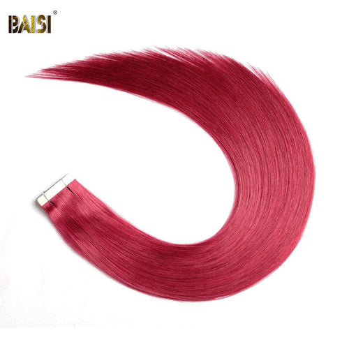 BAISI Straight Tape Hair 100g/lot, 530# Human Hair - BAISI HAIR