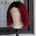 BAISI Color Bob Wig 1b/99j 100% Human Hair - BAISI HAIR