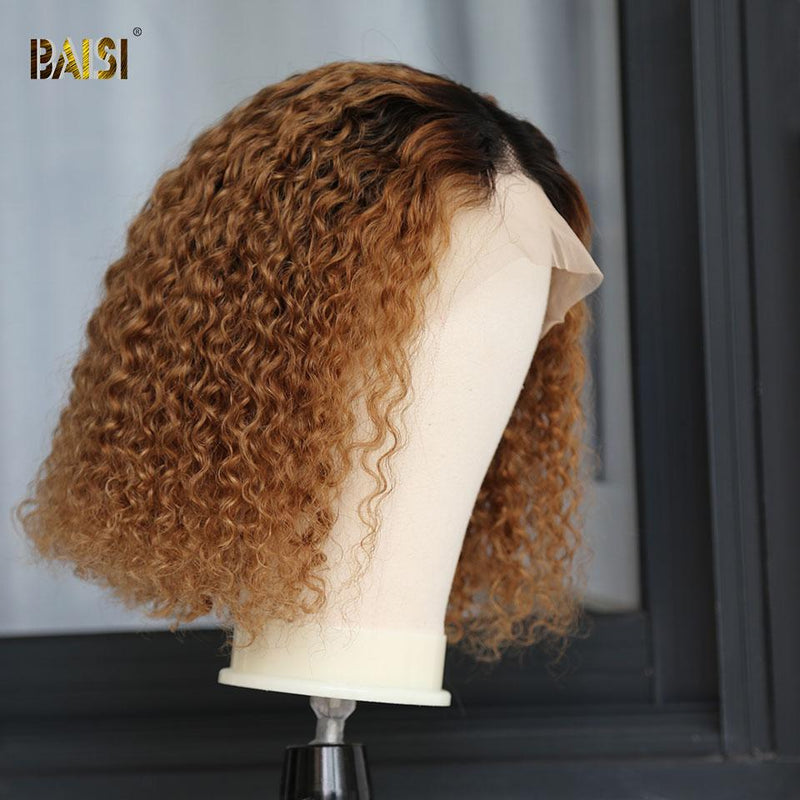 BAISI Color Bob Wig Wavy Hair Human Hair ( Shop by Look 3) ON SALE - BAISI HAIR