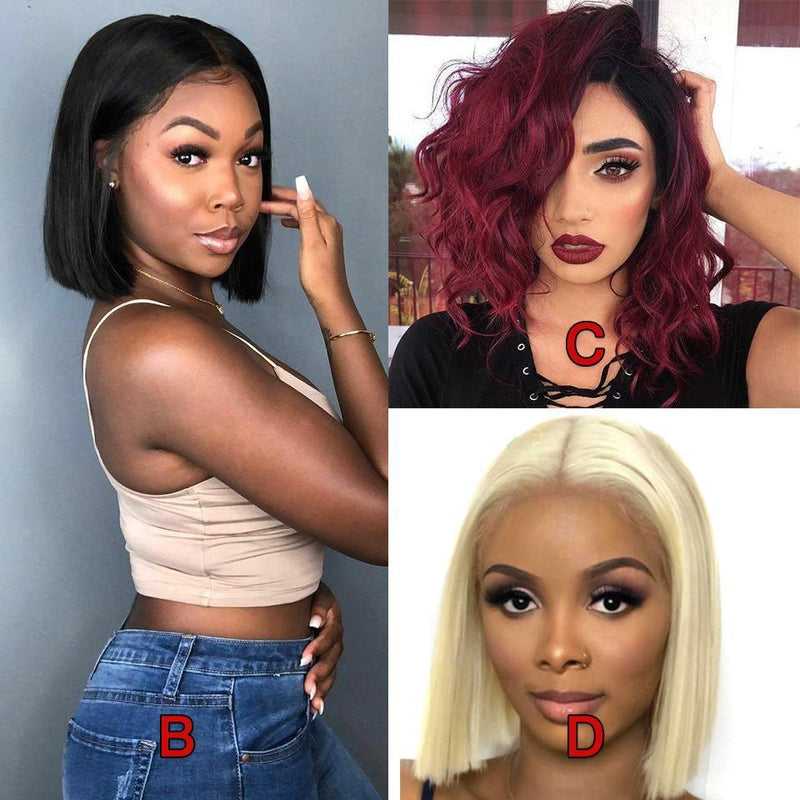 Special Package Sale 4 Short BOB Wigs | BUY MORE SAVE MORE - BAISI HAIR