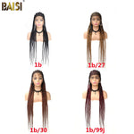 BAISI HAIR Braided Wig BAISI Synthetic Full Head Lace Braided Wig