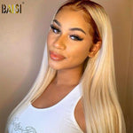 BAISI HAIR customized wig 14 / Straight BAISI #4/613 Blonde Human Hair Wig