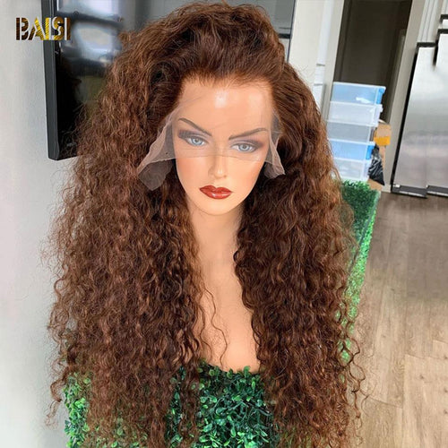 BAISI Color4# Top Customized Lace Frontal Wig - BAISI HAIR