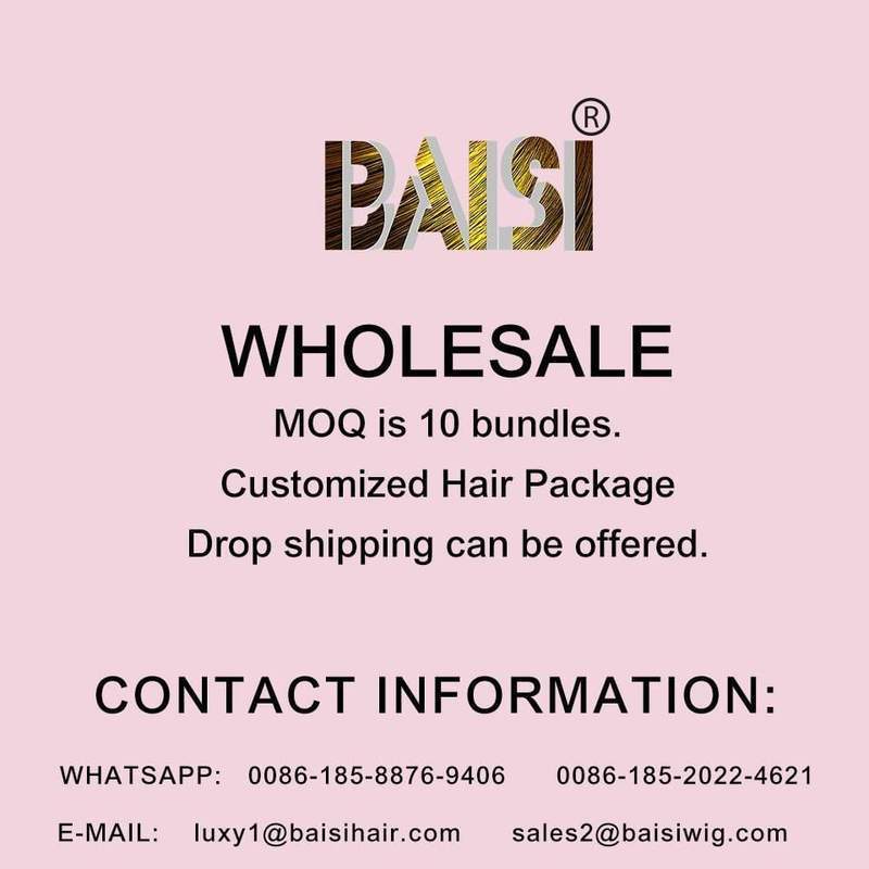 BAISI HAIR Customized Wig Baisi  Orange/Copper/1B Frontal Lace Wig