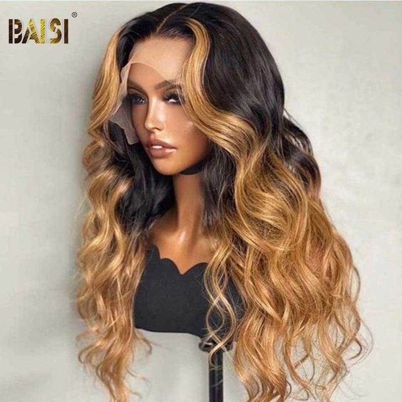 BAISI HAIR Customized Wig Brazilian Highlight Lace Wig Loose Wave