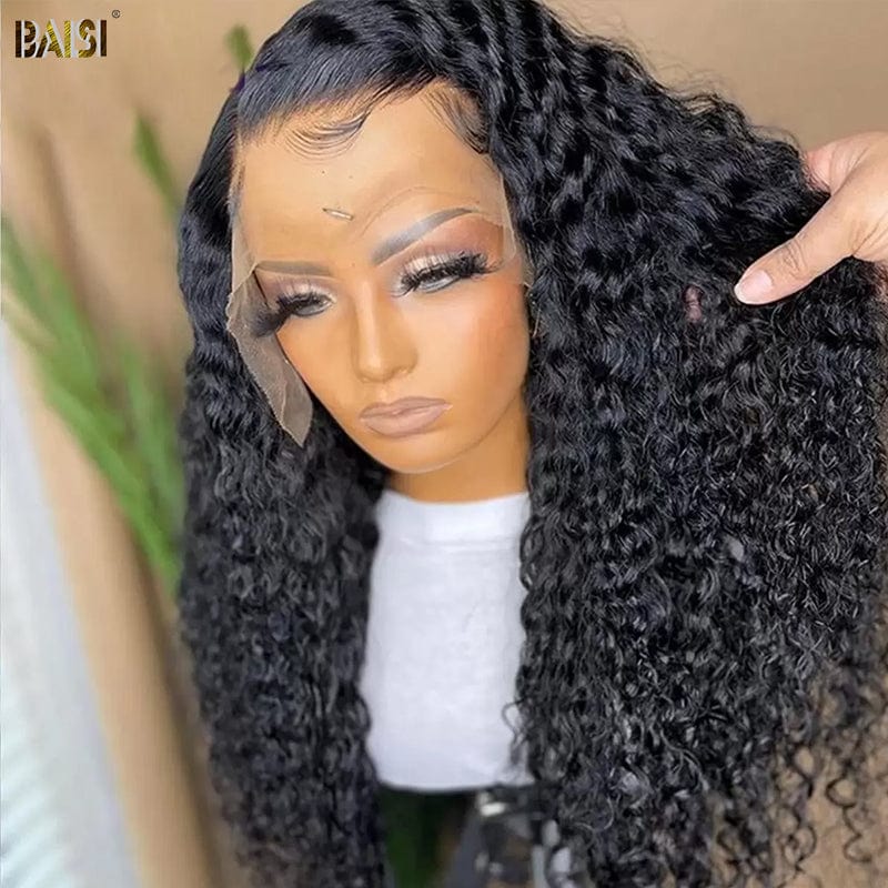 BAISI HAIR Frontal Lace Wig 22 inch BAISI Curly Frontal Wig (Ship From France)