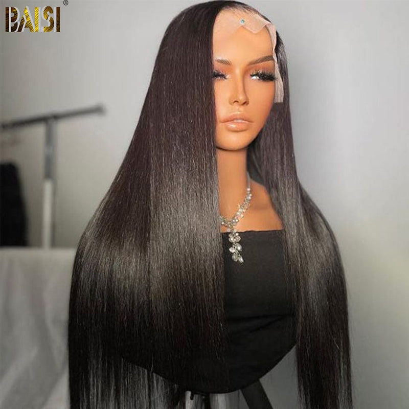 BAISI HAIR Frontal Lace Wig BAISI 10A 13X4 Lace Frontal Wig Human Hair Wig