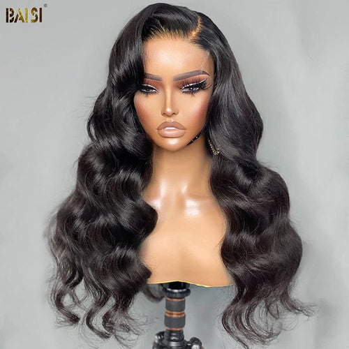 BAISI HAIR Frontal Lace Wig Body Wave / 30 BAISI 10A 5x5 Lace Frontal Wig Human Hair Wig