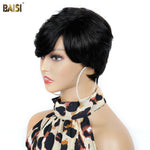 BAISI Keisha Machine Made Short Cut Wig - BAISI HAIR