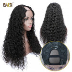 BAISI U Part Wig Water Wave 100% Human Hair Wigs - BAISI HAIR