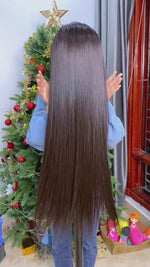 BAISI 10A cheveux vierges en soie raides (entrepôt américain)