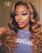 Brazilian Highlight Lace Wig Loose Wave