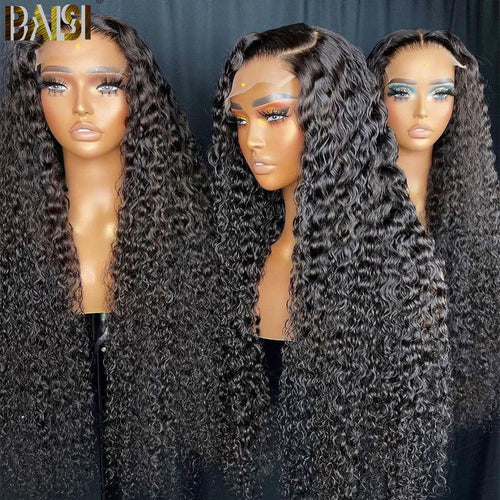 hairbs $100 wig Copy of BAISI 10A Bouncy Curly Closure Wig