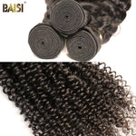 BAISI 10A Hair Weave Brazilian Virgin Hair Kinky Curly - BAISI HAIR