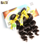BAISI 10A Hair Weave Brazilian Virgin Hair Loose Wave - BAISI HAIR
