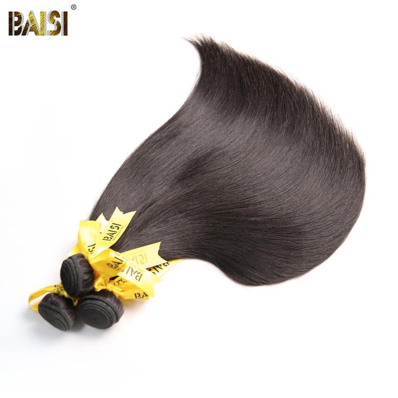BAISI 10A Hair Weave Brazilian Virgin Hair Straight - BAISI HAIR