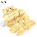 BAISI Eurasian Body Wave Human Hair 10A Grade Blonde 613# Hair - BAISI HAIR