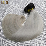 BAISI 10A 1B/GREY Straight Color Hair - BAISI HAIR