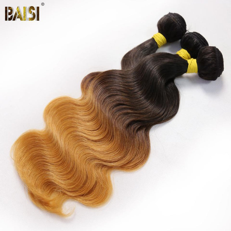 BAISI 10A Ombre Body Wave Hair 1b/4#/27# - BAISI HAIR