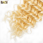 BAISI Eurasian Blonde 613# Deep Wave Human Hair 10A Grade - BAISI HAIR