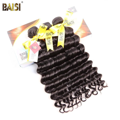 BAISI 10A Hair Weave Malaysian Virgin Hair Natural Wave - BAISI HAIR