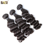 BAISI 8A Hair Weave Brazilian Virgin Hair Natural Wave - BAISI HAIR