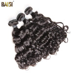 hairbs 8A Brazilian Virgin Hair BAISI 10A Hair Weave Brazilian Virgin Hair Deep Wave