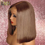 hairbs BOB Wig BAISI 10A Brown Color Lace BoB Wig