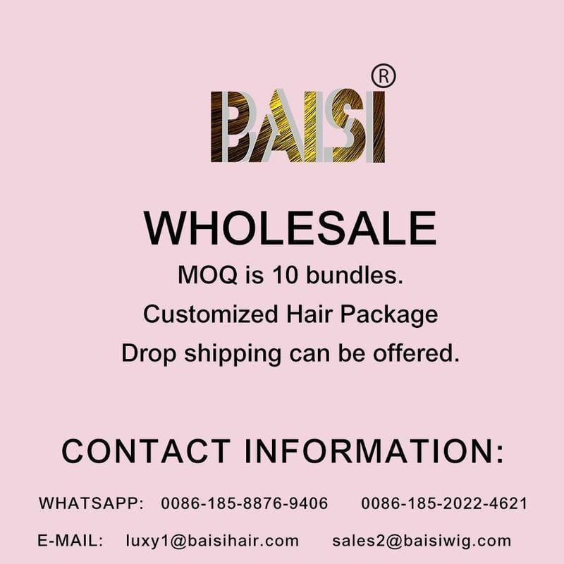 BAISI 1B/99J Straight Bob Wig Bleached Knots - BAISI HAIR