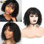 Baisi Nathalie Customised Wig Curly With Bang - BAISI HAIR
